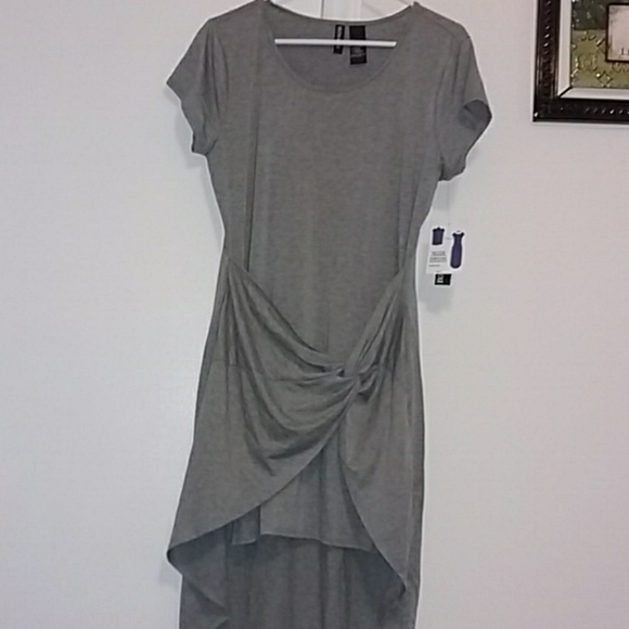 Gray midi dress - Picture 1 of 1